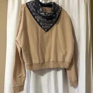 Free People Bandana Pullover